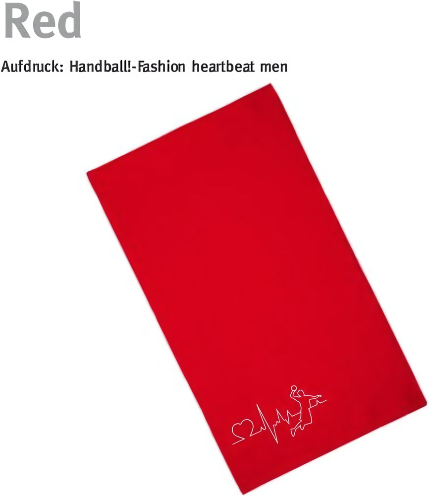 HandballFashionHandtuchHeartbeatMenT1-7070x140cmRed
