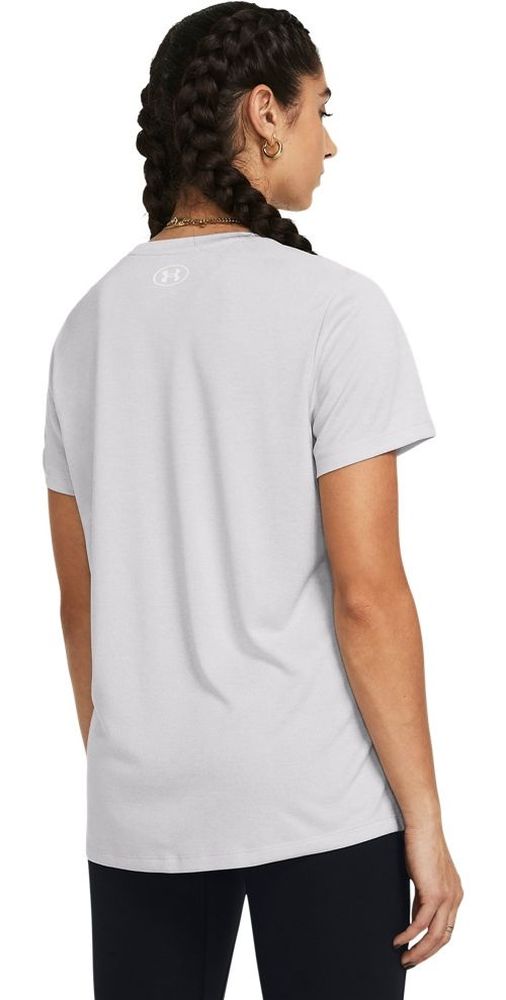 UnderArmourDamenT-ShirtTechSsc-TwistHaloGray014-LUSLG