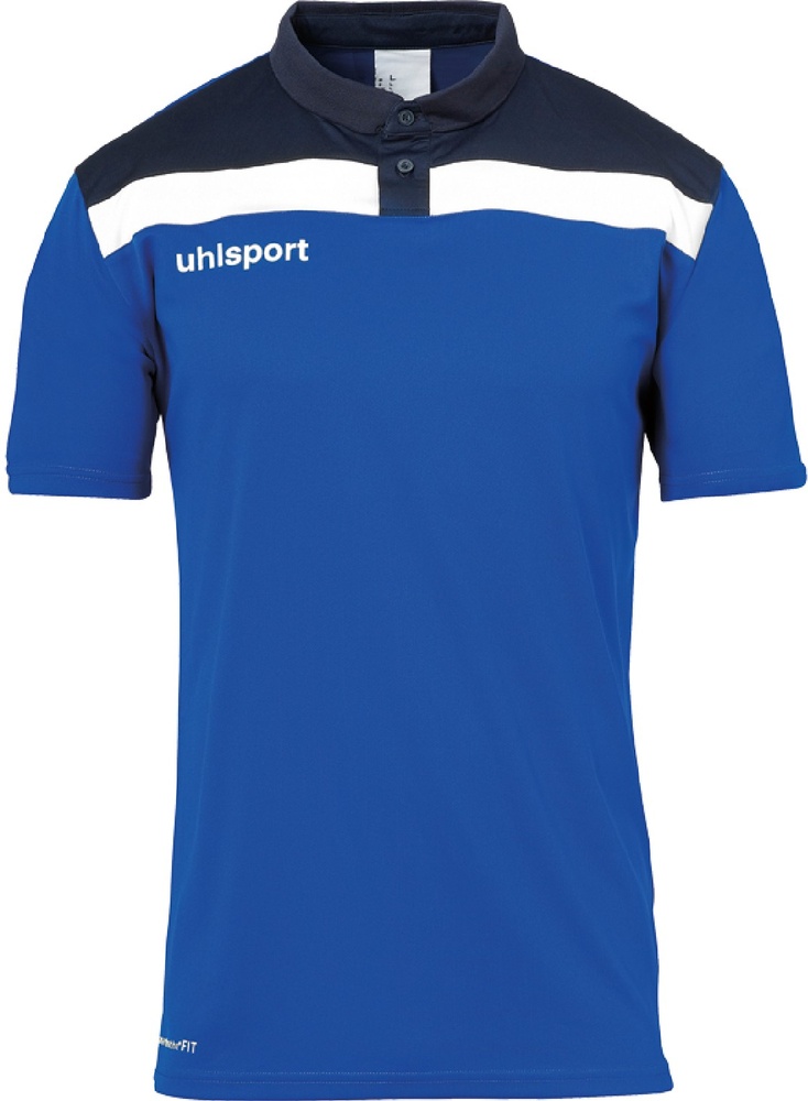 UhlsportKinderOffense23PoloShirt1002213AzurblauMarineWei-140