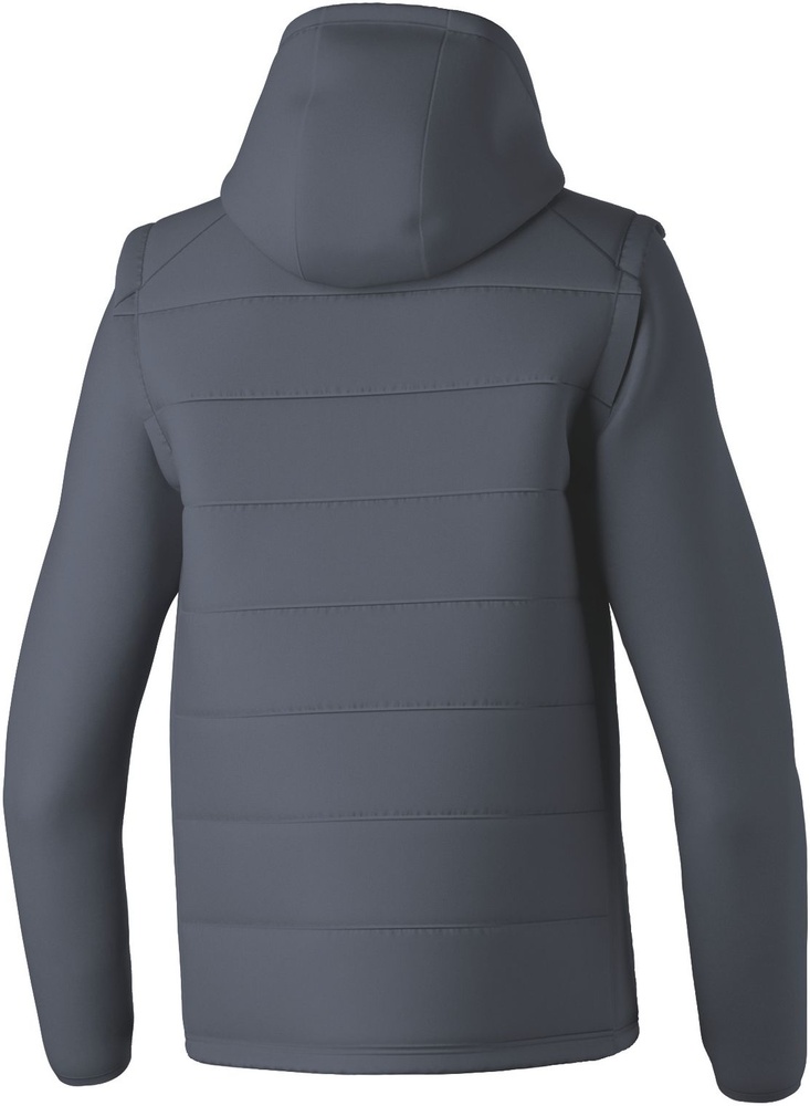 ErimaTrainingsjackeTeamJackeMitAbnehmbarenrmeln24-0010SlateGrey-S