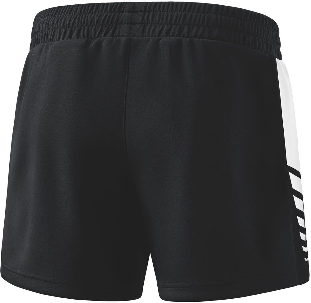 ErimaDamenSportshortsSixWingsWorkerShorts22-0015SchwarzWei-34XXS