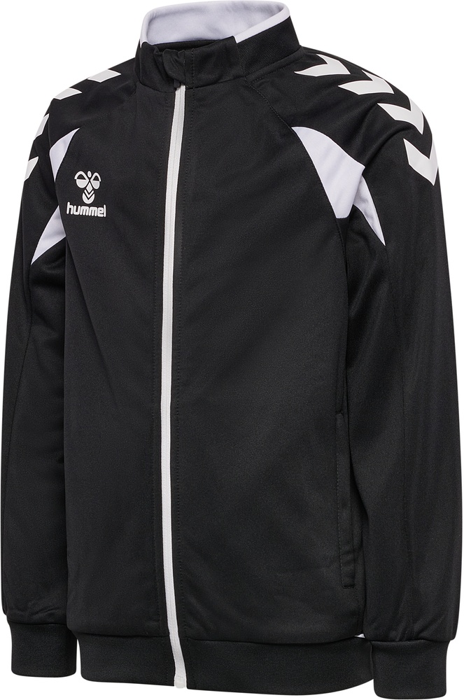 SGZweidorfBortfeldKinderHummelhmlCore20PolyTrackZipJacketKids230860Black-116-ca6Jahre
