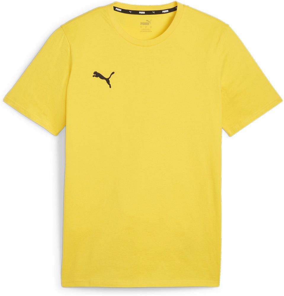 PumaShirtTeamGoalCasuaLongsleeveTee658615FasterYellow-PumaBlack-M