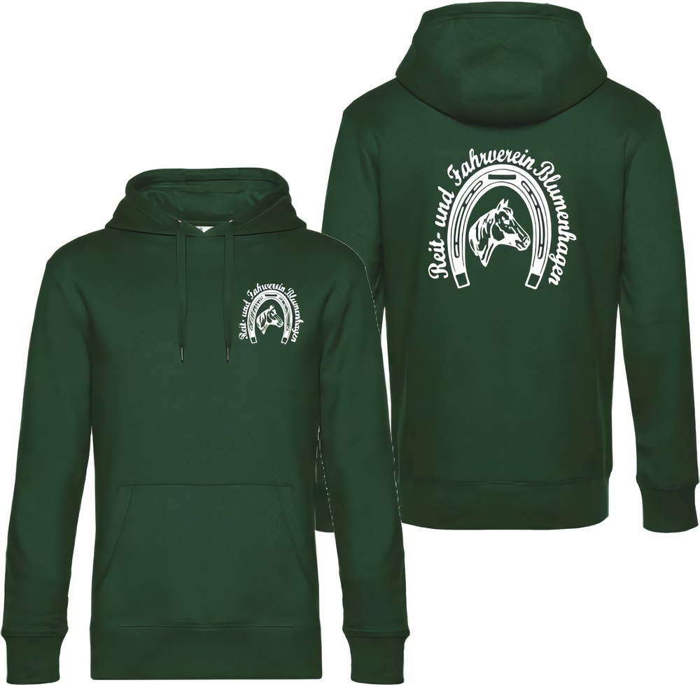 Reit-FahrvereinBlumenhagenHoodieUnisex24442BottleGreen-XXL