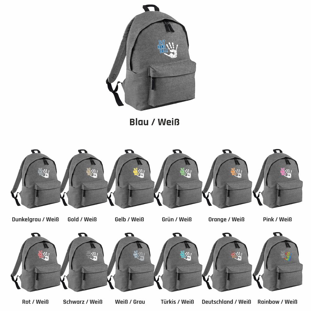 HandballCollectionRucksackBG12531x4221cmGreyMarl