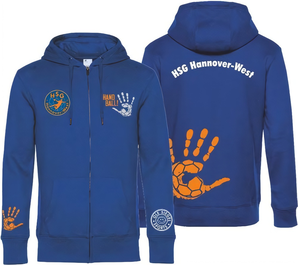 HSGHannover-WestBasicHoodie-JackeUnisex24642RoyalOrange-XXL