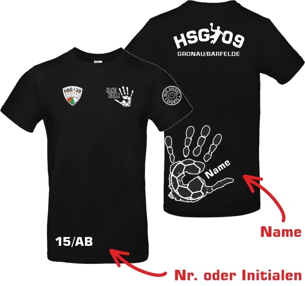 HSG09GronauBarfeldeBasicT-ShirtUnisex01942SchwarzSchwarz-XXL