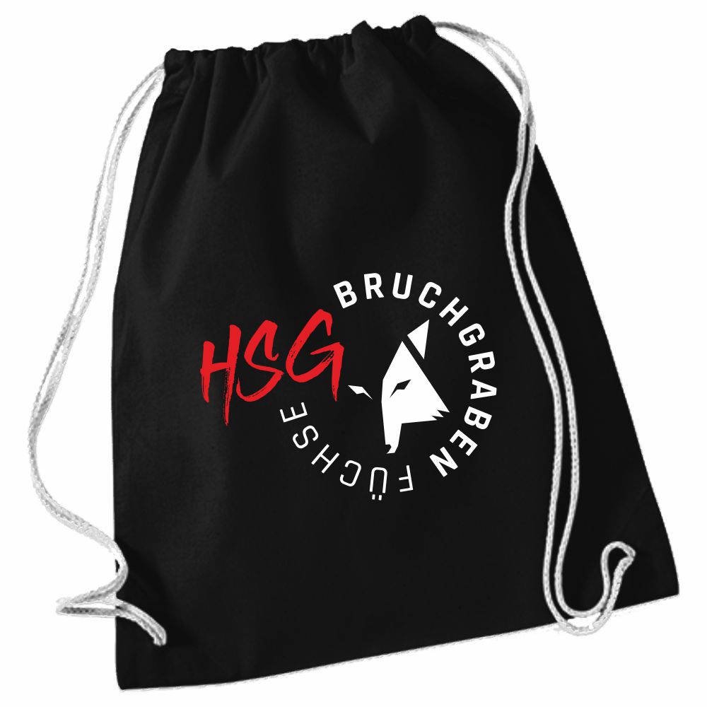 HSGBruchgrabenFchseTurnbeutelW110Black