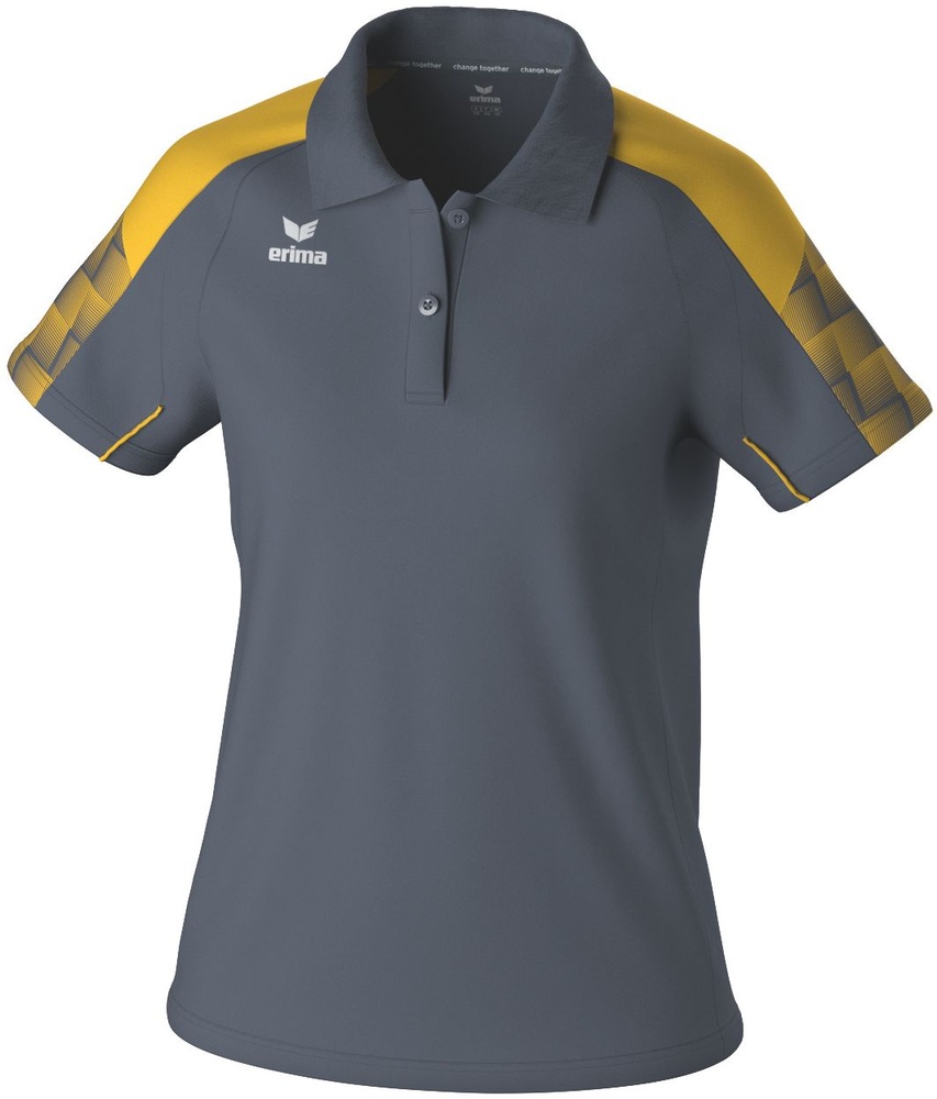 ErimaDamenPoloShirtEvoStarPoloshirt24-0014SlateGreyGelb-34XXS