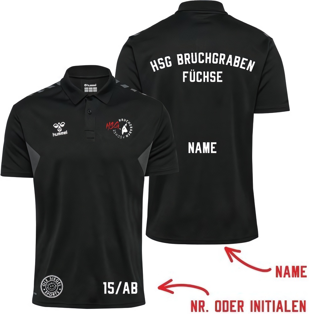 HSGBruchgrabenFchseHummelhmlAuthenticPLFunctionalPoloUnisex219991