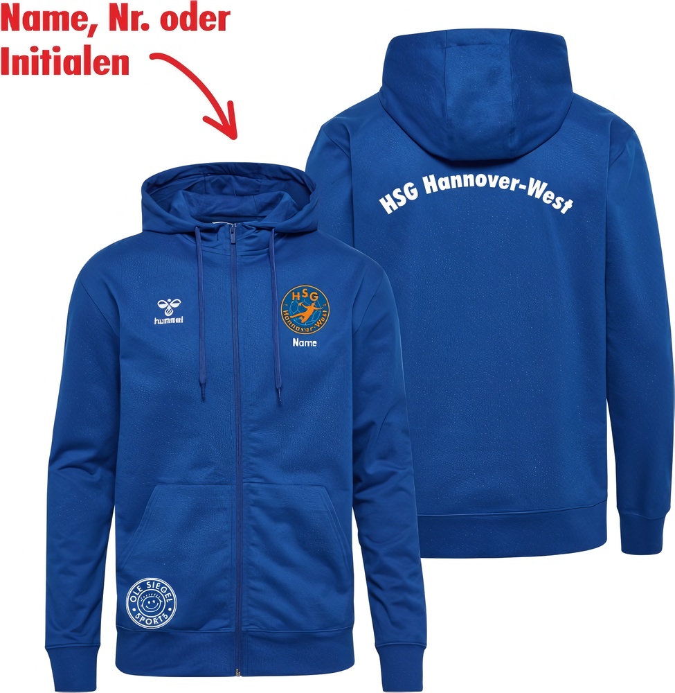 HSGHannover-WestHummelhmlGO20CottonZipHoodieUnisex224837