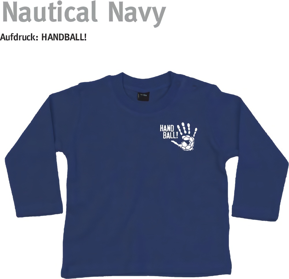 HandballCollectionBabyKinderLongsleeveBZ11NauticalNavy-3-6Monate