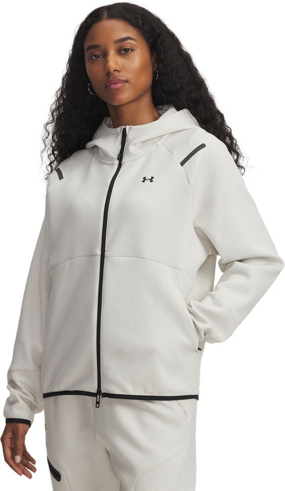 UnderArmourDamenJackeUnstoppableFleeceFull-Zip1379842White110-LUSLG