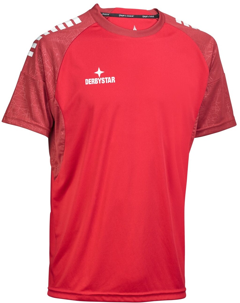 DerbystarTrikotKurzarmMadridV25602036RotWeiss-S