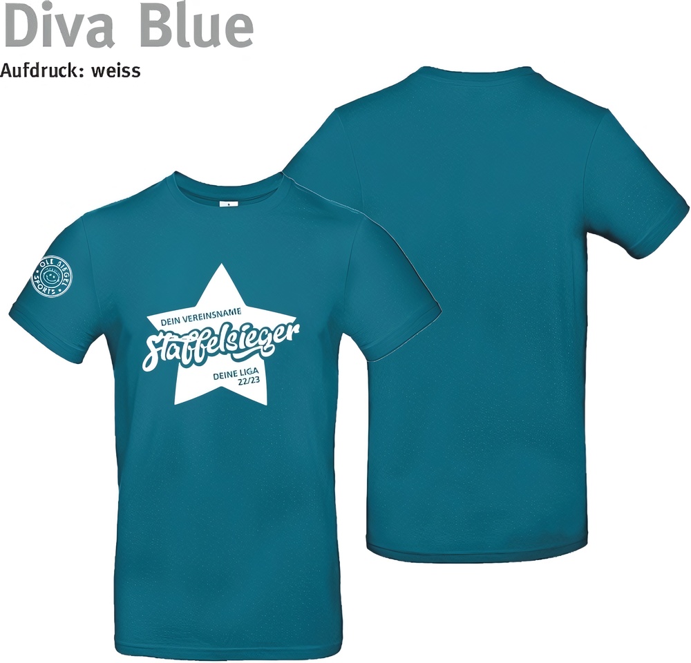 247CollectionT-ShirtStaffelsiegershirtSternTU03TDivaBlue-XS
