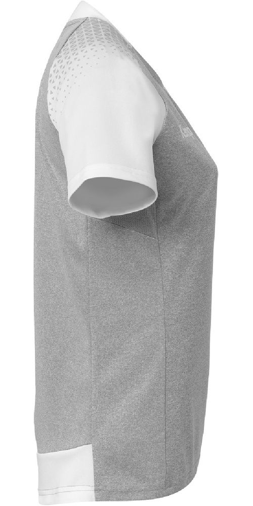 KempaDamenSportshirtAmbition28Shirt2005146DarkGrauMelangeWei-XS