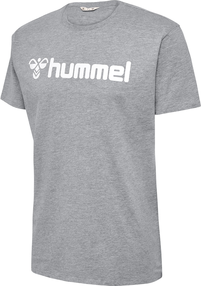 HummelT-ShirtTopHmlgo20LogoT-ShirtSSGreyMelange-XXL
