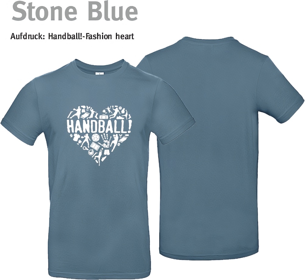 HandballFashionT-ShirtHeartTU03TKidsUnisex