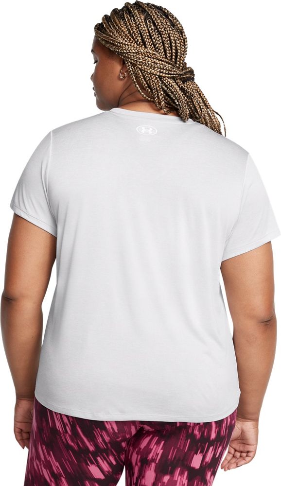 UnderArmourDamenT-ShirtTechSsv-TwistHaloGray014-1X