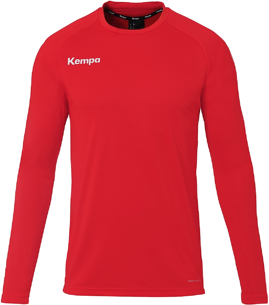 KempaKinderLongsleevePerformanceLangarmshirt2005153Rot-152
