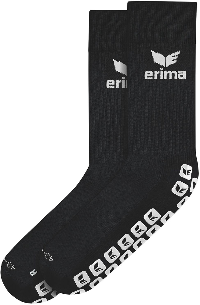 ErimaSockenTrainingssockeGrip24-6303SchwarzGrau-39-42