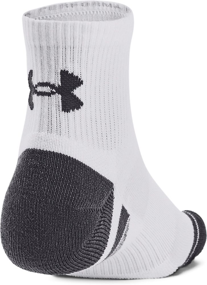 UnderArmourSockenUAPerformanceTech3PkQtrWhite-MUSMD