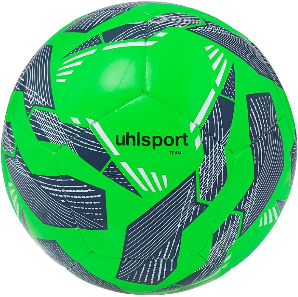 UhlsportKinderFuballTeamMini1001777FluoGrnMarineWei