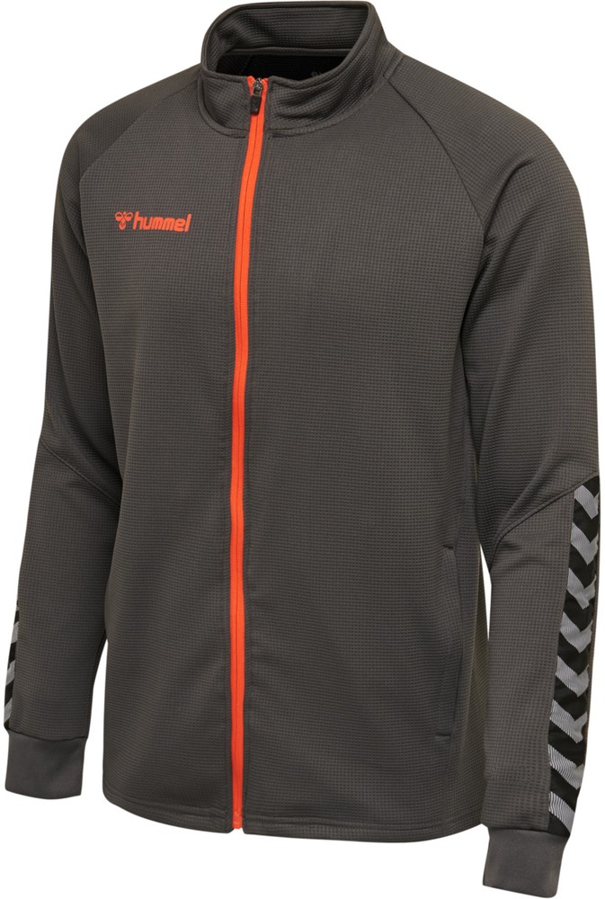 HummelJackeHmlauthenticPolyZipJacketAsphalt-XXL