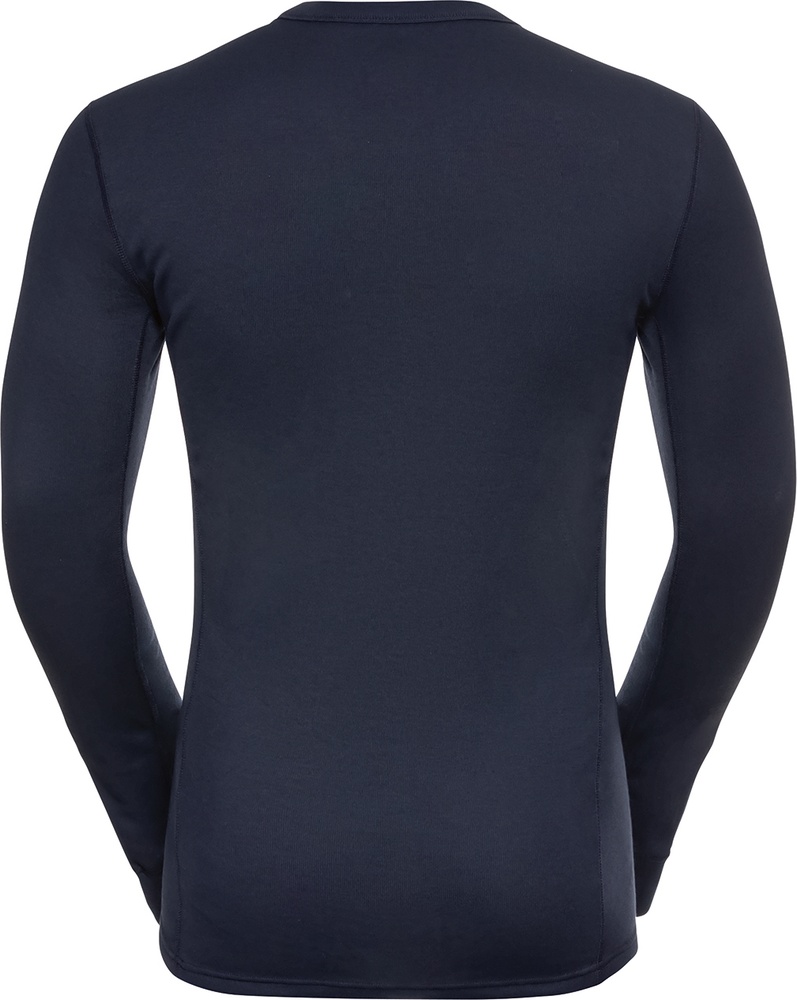 OdloBlTopCrewNeckLong-SleeveActiveWarmEco159102DarkSapphire-3XL