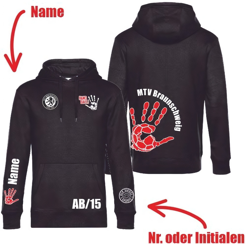 MTVBraunschweigBasicHoodieUnisex24442Schwarz-XXL