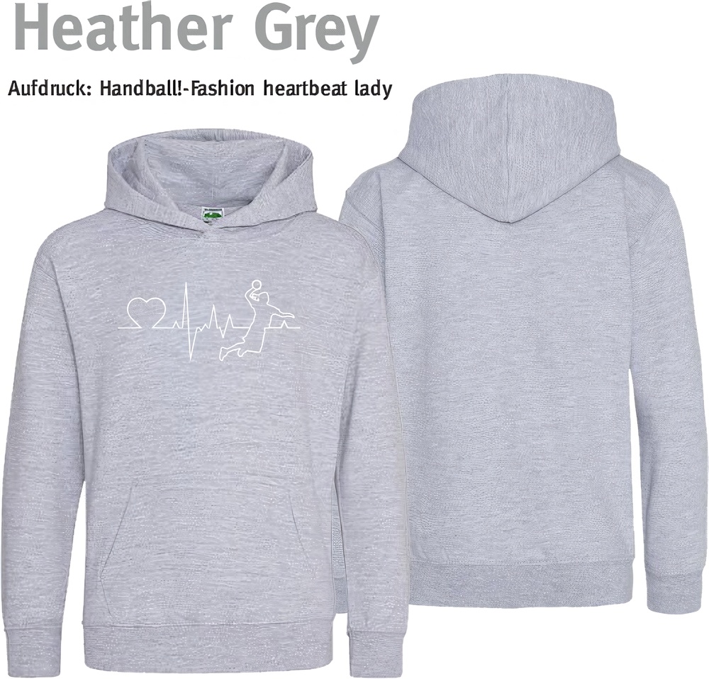 HandballFashionKinderHoodieHeartbeatLadyJH001J