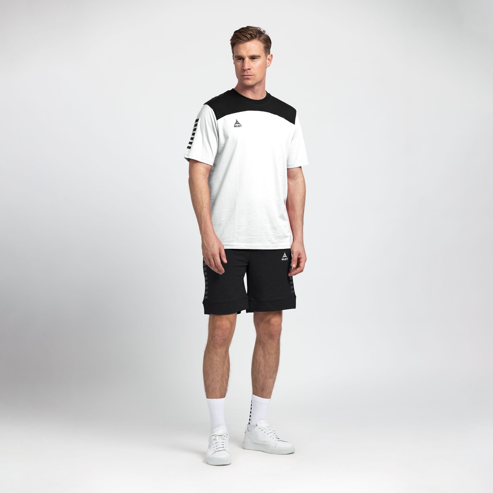 SelectT-ShirtOxfordV22630033WeissSchwarz-S