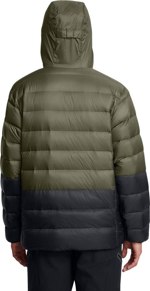 UnderArmourSoftshelljackeLegendDownHoodedJacketMarineODGreen390-3XL