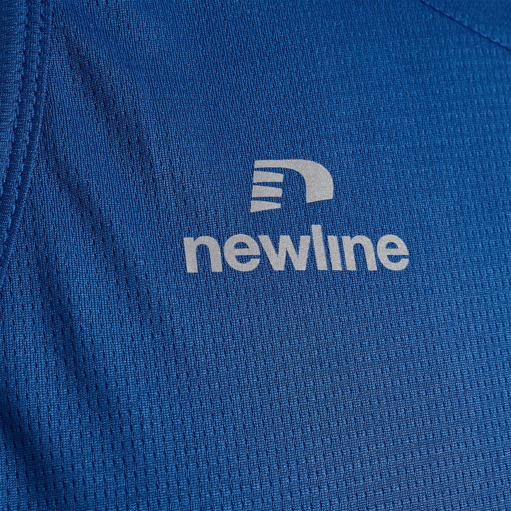 NewlineT-ShirtTopMenSAthleticRunningSingletTrueBlue-XXL