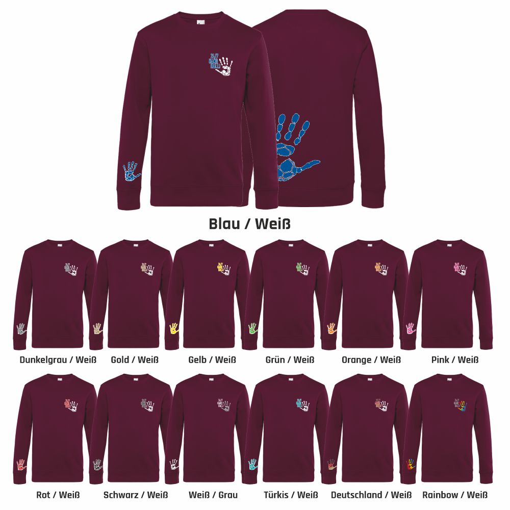 HandballCollectionSweaterWU01KDarkCherry-M