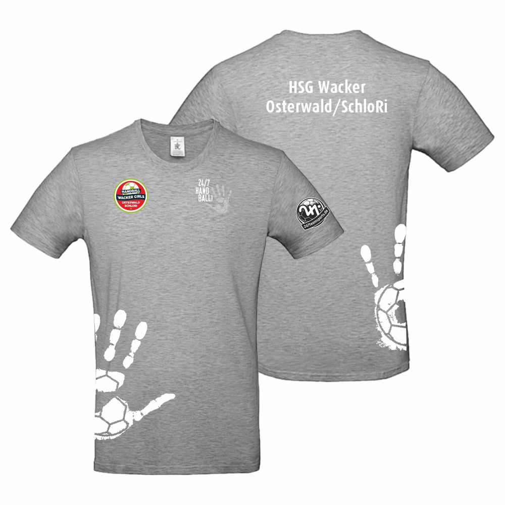 HSGWackerOsterwaldSchloRiKinderKidsHandballT-Shirt03642GreyWei-98104-ca3-4Jahre