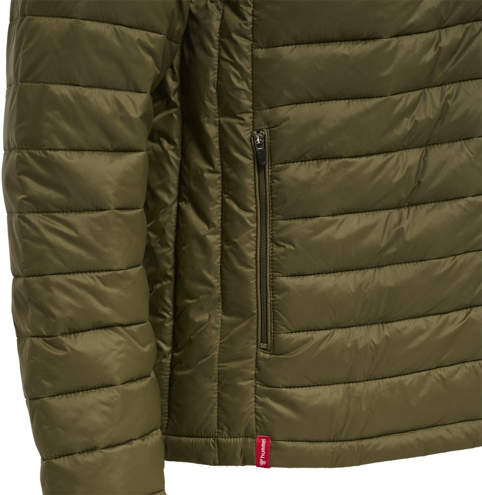 HummelJackeHmlredQuiltedHoodJacketDarkOlive-XXL