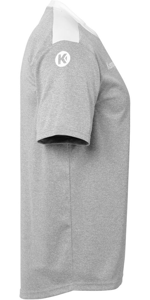 KempaKinderSportshirtEmotion27Shirt2005123DarkGrauMelangeWei-116