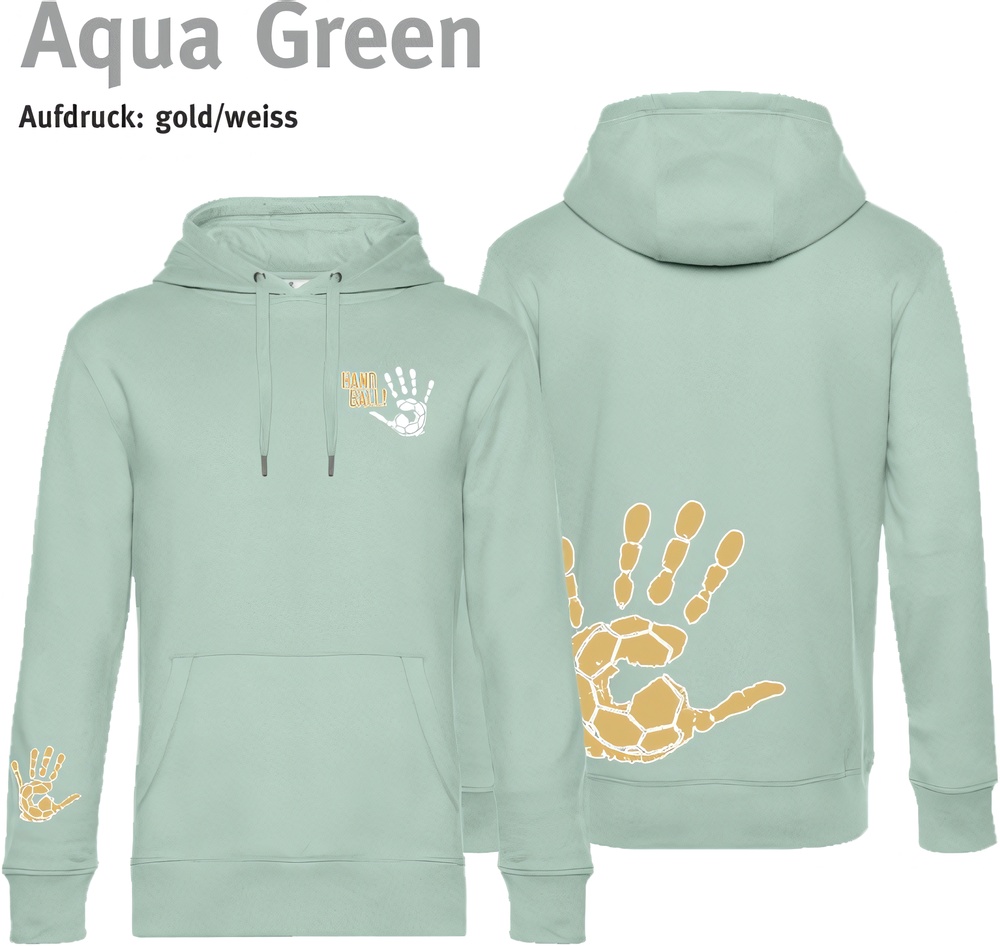 HandballCollectionHoodieWU02KAquaGreen-XS