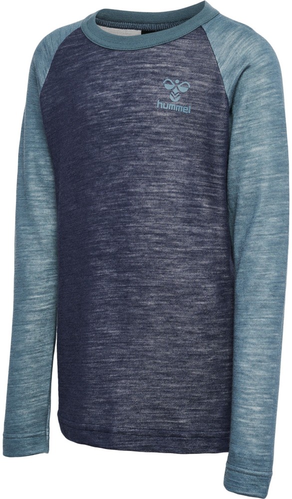 HummelKinderLongsleeveHmlwingoT-ShirtLSBlackIris-128