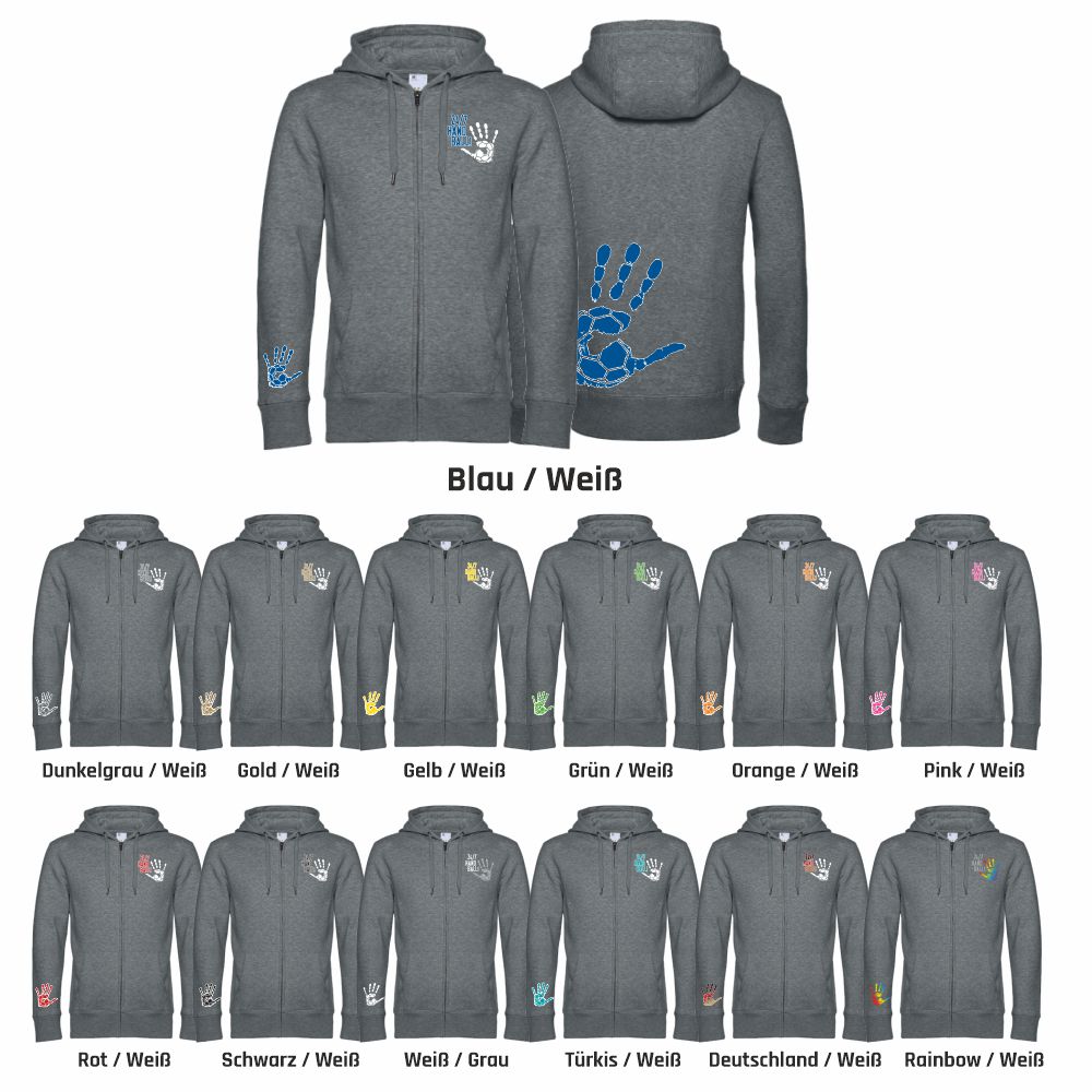 HandballCollectionKinderHoodie-JackeJH050JHeatherGrey-98104-ca3-4Jahre