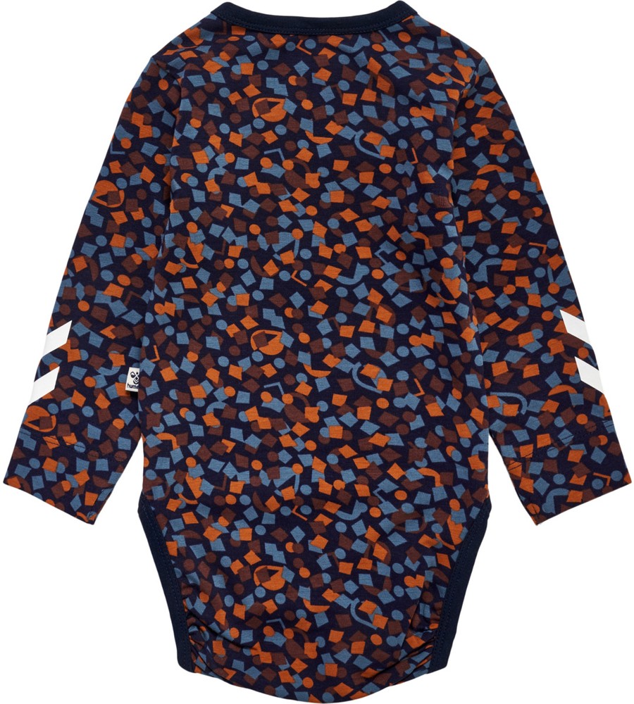 HummelKinderBodyLangarmHmlconfettiBodyLSBlackIris-56