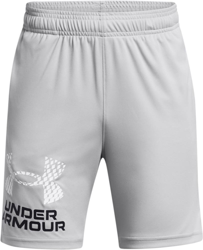 UnderArmourKinderUaTechLogoShortsModGray011-LUSYLG