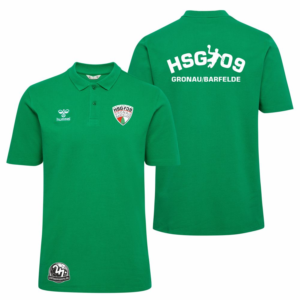 HSG09GronauBarfeldeHummelhmlGO20CottonPoloJellyBean-S