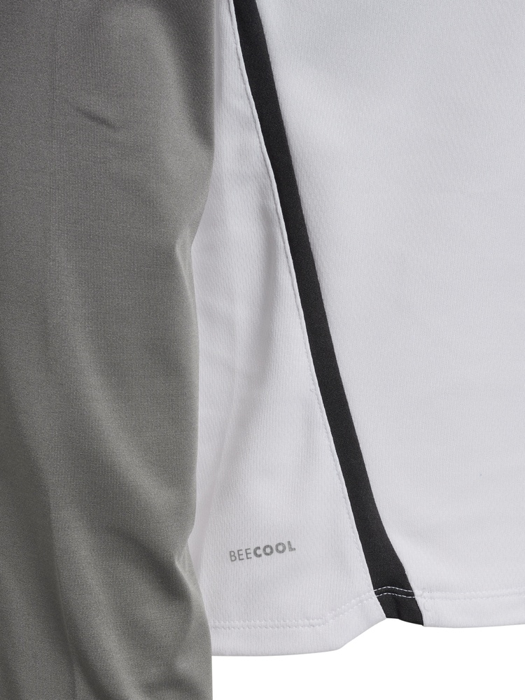 HummelTrainingsjackeLead20HalfZip223746WhiteSteelGray-XXL