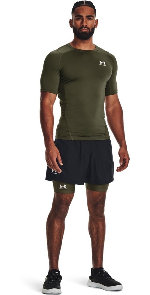 UnderArmourT-ShirtHeatgearArmourShortSleeveGreen-XS