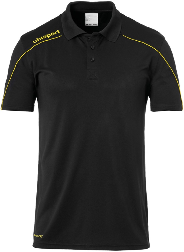 UhlsportKinderStream22PoloShirt1002204SchwarzLimonengelb-140
