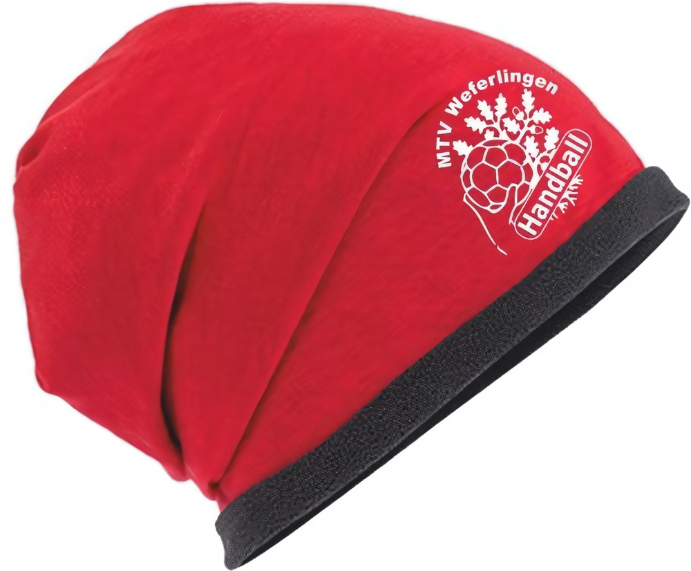 MTVWeferlingenUniversalBasicBeanieMB7131RedCarbon