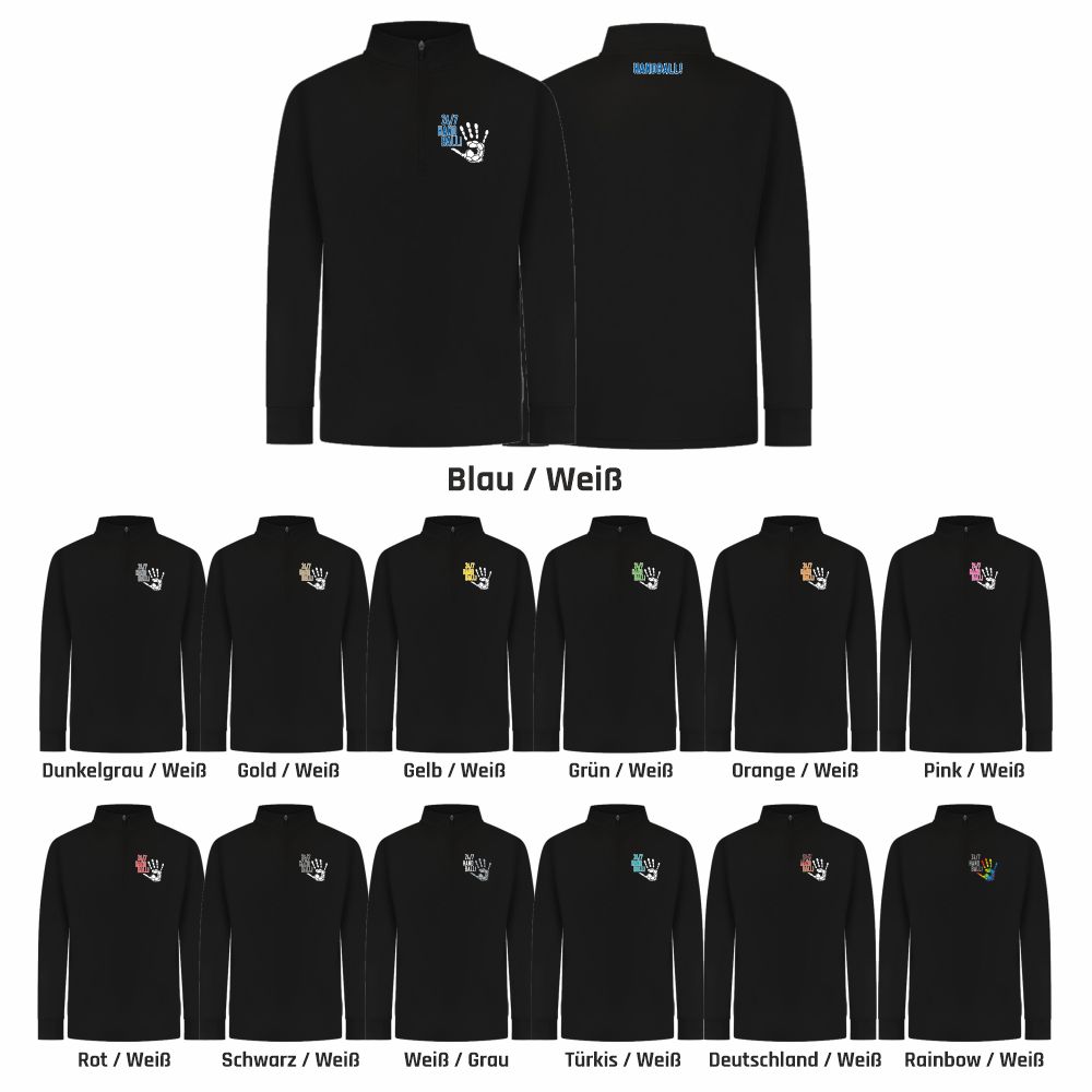 HandballCollection14ZipTrainingsjackeLV874Black-XXS