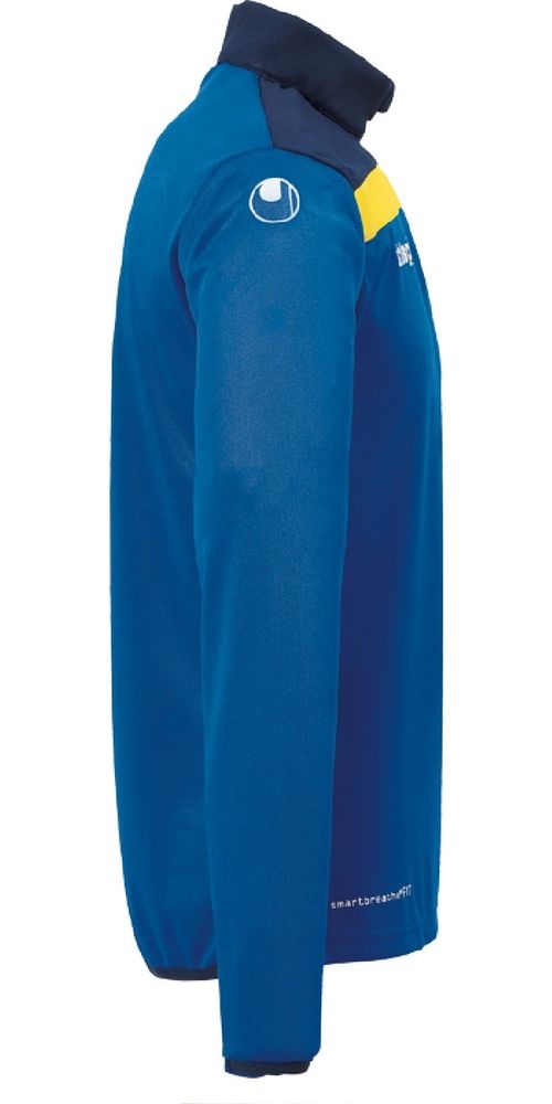 UhlsportKinderTrainingsjackeOffense2314ZipTop1002212AzurblauMarineLimonenge-116